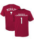 Фото #1 товара Big Boys Kyler Murray Cardinal Arizona Cardinals Mainliner Player Name Number T-shirt