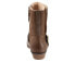 Softwalk Rayne S2057-069 Womens Brown Leather Zipper Casual Dress Boots 7.5