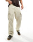 Фото #4 товара Tommy Jeans Aiden baggy cargo pants in stone