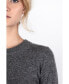 Фото #2 товара Women's 100% Pure Cashmere Long Sleeve Crew Neck Pullover Sweater