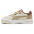 Фото #3 товара Puma Cali Court No Filter Lace Up Womens Beige, Off White Sneakers Casual Shoes