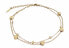 Modern gold-plated heart gold bracelet