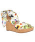 Фото #1 товара Women's Orabelle Ankle Wrap Platform Wedge Sandals