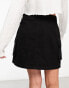 New Look cargo mini skirt in black Черный, 36 - фото #2