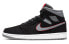 Фото #1 товара Кроссовки Nike Air Jordan 1 Mid Black Particle Grey Gym Red (Черный)