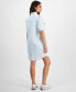 Фото #2 товара Платье женское DKNY из хлопка с короткими рукавами