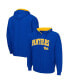 Men's Royal Pitt Panthers Arch & Team Logo 3.0 Full-Zip Hoodie