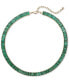 Фото #1 товара On 34th baguette Crystal All-Around Collar Tennis Necklace, 15" + 3" extender, Created for Macy's