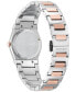 ფოტო #3 პროდუქტის Salvatore Women's Swiss Vega Holiday Capsule Two-Tone Stainless Steel Bracelet Watch 28mm