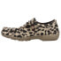 Фото #3 товара Roper Chillin Leopard Moc Toe Slip On Womens Beige Flats Casual 09-021-0191-309