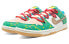 Фото #4 товара 【定制球鞋】 Nike Dunk Low 铃铛 彩带 圣诞树 圣诞主 低帮 板鞋 男款 绿棕粉 / Кроссовки Nike Dunk Low DH0952-100