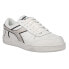 Фото #2 товара Diadora Magic Basket Low Icona Lace Up Mens White Sneakers Casual Shoes 178568-