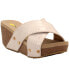 Фото #2 товара Volatile Riverside Faux Croco Wedge Womens Size 9 M Casual Sandals PV121-268