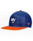 Men's Royal, Orange New York Islanders Authentic Pro Alternate Logo Snapback Hat