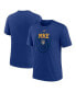Фото #1 товара Men's Royal Milwaukee Brewers Rewind Retro Tri-Blend T-shirt