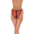 Фото #2 товара Rimba Amorable Open Brief Red and Black One Size