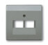 Фото #1 товара BUSCH JAEGER 1710-0-3853 - Grey - Metallic - Conventional - Any brand - 63 mm - 63 mm - 1 pc(s)