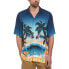 ORIGINAL PENGUIN Camp Ev Pool Scene short sleeve shirt