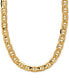 ფოტო #1 პროდუქტის 22" Beveled Marine Link Chain Necklace (7-1/5mm) in 10k Gold