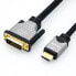Фото #2 товара ROLINE 11.04.5874 - 7.5 m - DVI - HDMI - Male - Male - Gold
