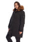 Фото #2 товара Plus Size Laurentian Long Parka Winter With Faux Fur Hood