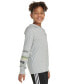 ფოტო #2 პროდუქტის Big Boys Lineage Stack Hooded Logo T-Shirt