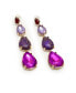 ფოტო #1 პროდუქტის Women's Teardrop Drop Earrings