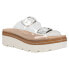 Фото #2 товара Chinese Laundry Surfs Up Clear Platform Slide Womens Clear Casual Sandals BSLJ0