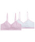 ფოტო #1 პროდუქტის Big Girls Bralettes, Pack of 2