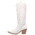 Dingo High Cotton Snip Toe Cowboy Womens White Casual Boots 01-DI936-WH