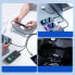 Фото #11 товара 4w1 Kabel przewód USB-A - USB-C 2x iPhone Lightning microUSB 1.2m czarny