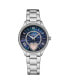 Women's Symphony Silver-tone Stainless Steel, Blue Dial, 45mm Round Watch