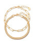 ფოტო #1 პროდუქტის "14k Gold" Colette Bracelet Set, 2 Piece