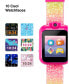 ფოტო #4 პროდუქტის Kid's Rainbow Glitter Silicone Strap Touchscreen Smart Watch 42mm with Earbuds Gift Set