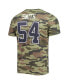 ფოტო #2 პროდუქტის Men's Jaylon Smith Camo Caudron Name and Number T-shirt