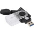 Фото #2 товара InLine Mobile card reader USB 3.0 - for SD/SDHC/SDXC - microSD