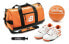 Фото #2 товара New Balance NB 550 斯伯丁限定套装 低帮 复古篮球鞋 男女同款 白橙色 / Кроссовки New Balance NB BB550HG1