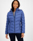 Фото #1 товара Women's Packable Hooded Puffer Coat, Created for Macy's