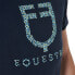 Фото #4 товара EQUESTRO Point Print Cotton short sleeve T-shirt