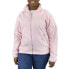 River's End Microfleece Jacket Womens Pink Casual Athletic Outerwear 8197-PI