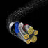 Kątowy kabel przewód Power Delivery z bocznym wtykiem USB-C Iphone Lightning 1m 20W czarny