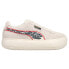 Фото #1 товара Puma Year Of The Tiger Suede Mayu Womens Off White Sneakers Casual Shoes 386360