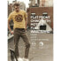 Фото #4 товара Lee® Flat Front Chino with Motion Flex Waistband Pant Men's 30x30 Brown Cotton