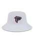 Men's White Atlanta Falcons 2024 NFL Training Camp Stretch Bucket Hat