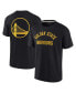 Фото #1 товара Men's and Women's Black Golden State Warriors Super Soft T-shirt