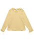 ფოტო #1 პროდუქტის Toddler, Child Girls Marigold Stripe LS Rash Top