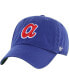 Фото #1 товара Men's Royal Atlanta Braves Sure Shot Classic Franchise Fitted Hat