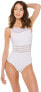 Фото #1 товара JETS SWIMWEAR AUSTRALIA 255513 Women High Neck One-Piece Swimsuit Size 10