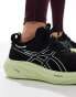 Фото #5 товара Asics Gel-Nimbus 26 neutral running trainers in black and green