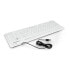 Фото #2 товара Silicone keyboard Esperanza EK126W USB/OTG - white